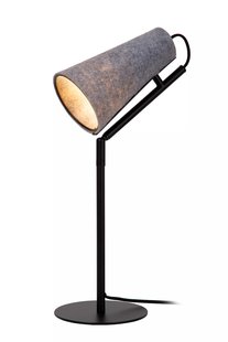 Lucide Bensen - vloerlamp - Ø 22 x 152 cm - grijs
