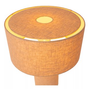 Lucide Leeroy - tafellamp - Ø 42 x 52 cm - taupe