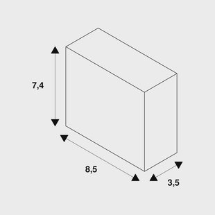 Adapter SLV, 1-fase HV railsysteem, wit, kunststof
