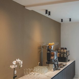 SLV Enola B plafondlamp, zwart, aluminium, hoogte 14 cm