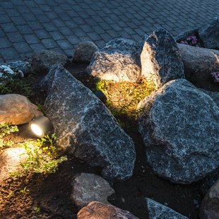 SLV prikspot Sitra, antraciet, aluminium, hoogte 12 cm