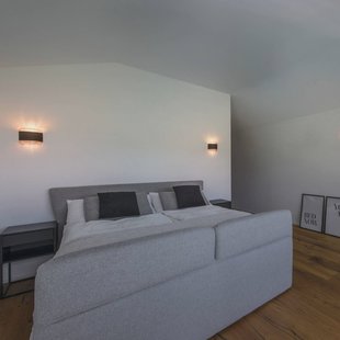 SLV Pantilo Rope wandlamp, zwart/grijs/zilver, glas