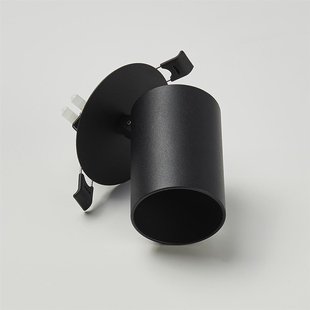 Projectlight Phoebe - inbouwspot - Ø 10 x 11,3 cm, inbouwmaat Ø 60 mm - zwart