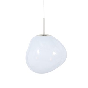 Tom Dixon Melt Mini Hanglamp LED&Oslash;28 Opaal/zilver