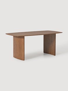 Eettafel Chandler van eikenhout, in verschillende formaten