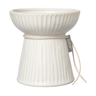 ERNST Ernst uienvaas geribbeld 11 cm Natuurwit