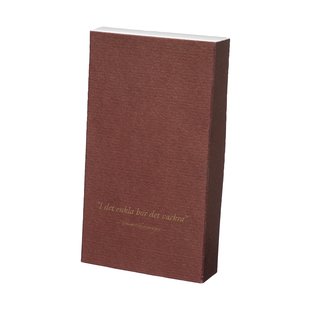 ERNST Ernst lucifersdoosje Donkerrood