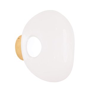 Tom Dixon Melt Mini Wandlamp LED Opaal/goud