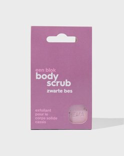 HEMA Blok body scrub zwarte bes 65g