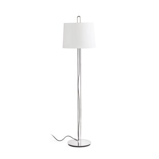 Faro Montreal - staanlamp - 160 cm - chroom en beige