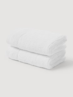 Handdoek Luxe met gestreepte rand, in verschillende formaten