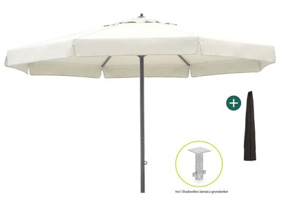 Shadowline Jamaica parasol ø 500cm - Laagste prijsgarantie!