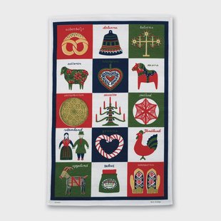 Almedahls Landskap theedoek multi