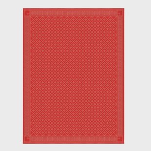 Ekelund Linneväveri Åttebladrose tafelkleed 150 x 260 cm.