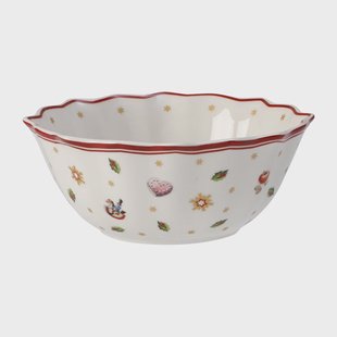 Villeroy & Boch Toy's Delight kom 50 cl Wit-rood