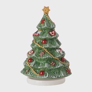 Villeroy & Boch Nostalgic Melody muziekdoos kerstboom Groen