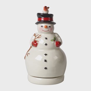 Villeroy & Boch Nostalgic Melody muziekdoos sneeuwpop Wit