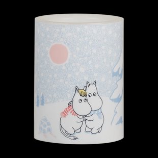 Muurla Moomin blokkaars LED 10 cm Let it snow