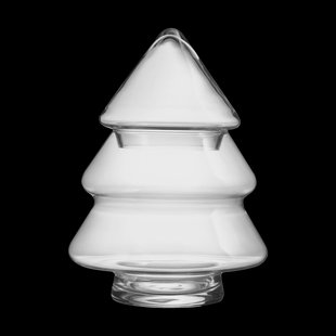 Muurla Glass tree glazen pot met deksel 20 cm