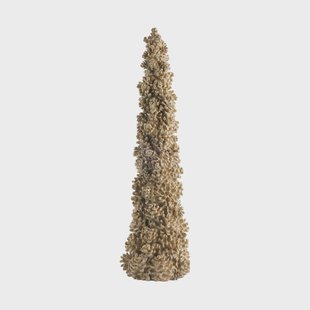 Lene Bjerre Serafina decoratie kerstboom 48 cm Antiek goud kaars