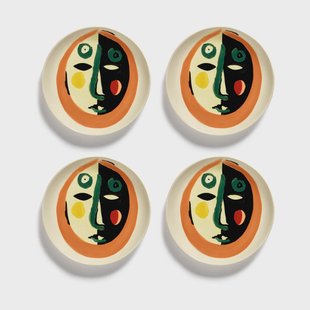 Serax Ottolenghi Feast bord XS Ø16 cm 4-pack Face nr 1