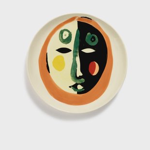 Serax Ottolenghi Feast bord M Ø22 cm 2-pack Face nr 1