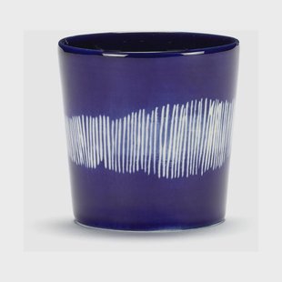 Serax Ottolenghi Feast koffiekop 25 cl 4-pack Dark blue-white