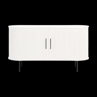 Lenn houten opbergkast wit eiken - 118 x 100 cm