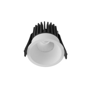 Nova Luce Petit - inbouwspot - Ø 62 mm, Ø 55 mm inbouwmaat - 9W LED incl. - IP42 - zandwit