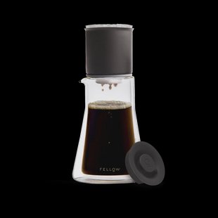 Fellow Stagg XF pour-over set Matte black-clear glass