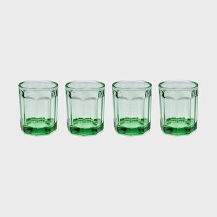 Serax Fish & Fish drinkglas 22 cl 4-pack Green