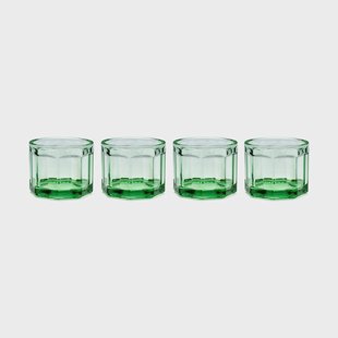 Serax Fish & Fish drinkglas 16 cl 4-pack Green Fish & Fish drinkglas 16 cl 4-pack Green