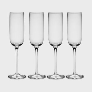 Serax Passe-Partout champagneglas 15 cl 4-pack Helder Passe-Partout champagneglas 15 cl 4-pack Helder