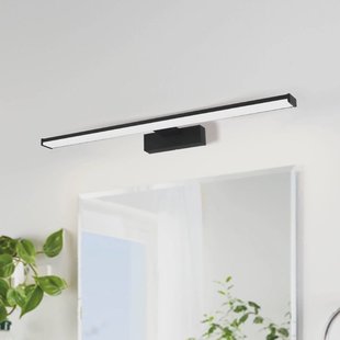 EGLO LED wandlamp Pandella 1, lengte 60 cm, zwart, aluminium