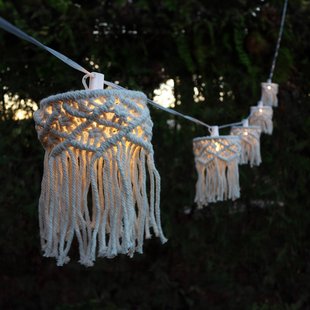 Newgarden lichtketting Mykonos op zonne-energie, wit, IP44