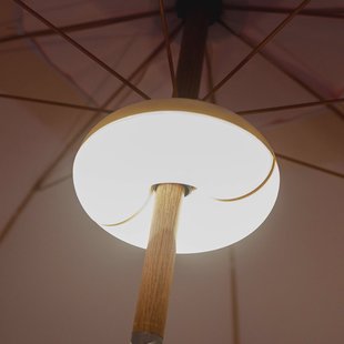 Newgarden LED oplaadbaar licht Lima, IP54, RGBW, zonneschermen