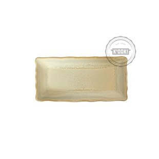 Gresnovo - bord Organica Crème d'Argile - handgemaakt in Portugal - 20 x 10 cm