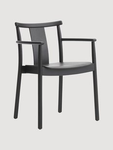 Armstoel Merkur van eikenhout