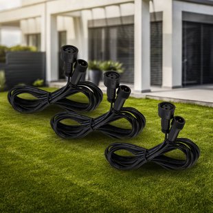 Briloner Verlengkabel 3920035 voor 12V buitenlampen 2m set van 3