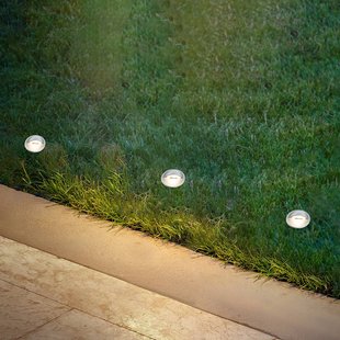 Briloner LED inbouwspot 3922034, IP65, 12 V, startset van 3, Ø 3,5 cm