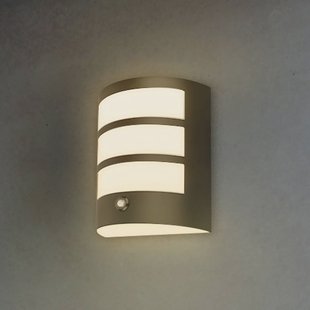 Briloner LED buiten wandlamp 3793015, zwart, dimbaar, IP44