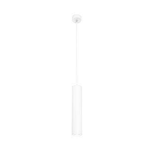 Nova Luce Gia - hanglamp - Ø 6 x 170 cm - wit