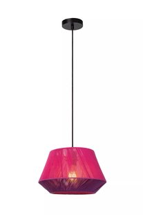 Lucide Jessica - hanglamp - Ø 30 x 154,5 cm - roze