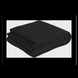 Design House Stockholm Pleece deken 140x160 cm Zwart