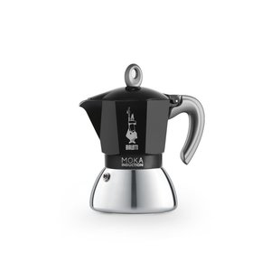 Bialetti Moka koffiekoker Inductie voor 4 koppen 15 cl