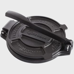 Victoria Heavy duty tortillapers Ø25 cm Zwart