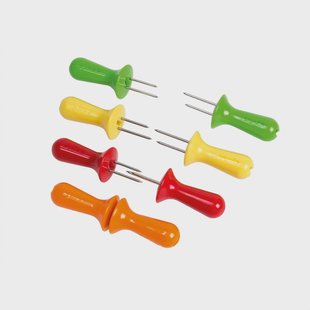 Zyliss Zyliss maïskolfhouders 4-pack Multi
