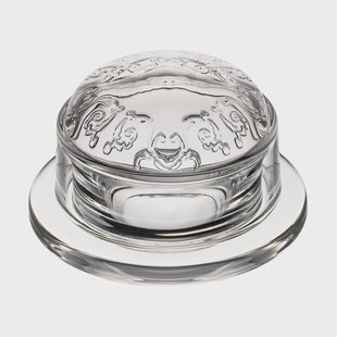 La Rochère Versailles botervloot Ø10 cm Transparant