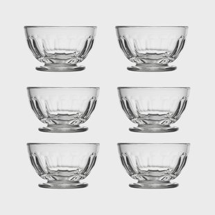 La Rochère Perigord dessertkom klein 15 cl 6-pack Transparant