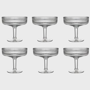 La Rochère Coupe Alice dessertkom 33 cl 6-pack Transparant